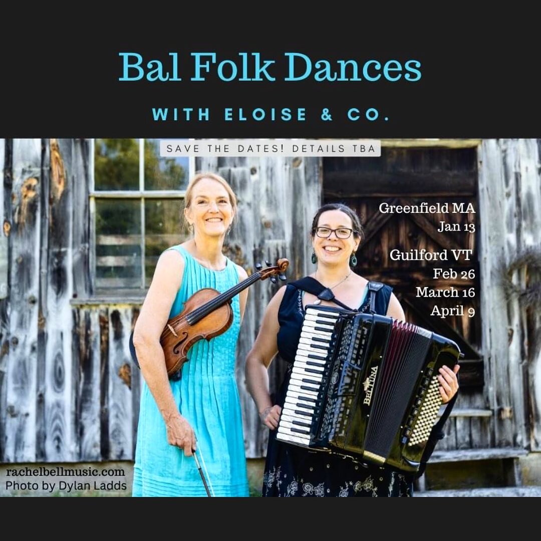 So excited to have dancing return to the BBCC!!! Mark your calendars for Bal Folk Dances with Eloise &amp; Co. February 26th, March 16th, and April 9th! More details coming soon! 

Photo repost from @rachelbellmusic 

#balfolk #dance #ilovevermont #i
