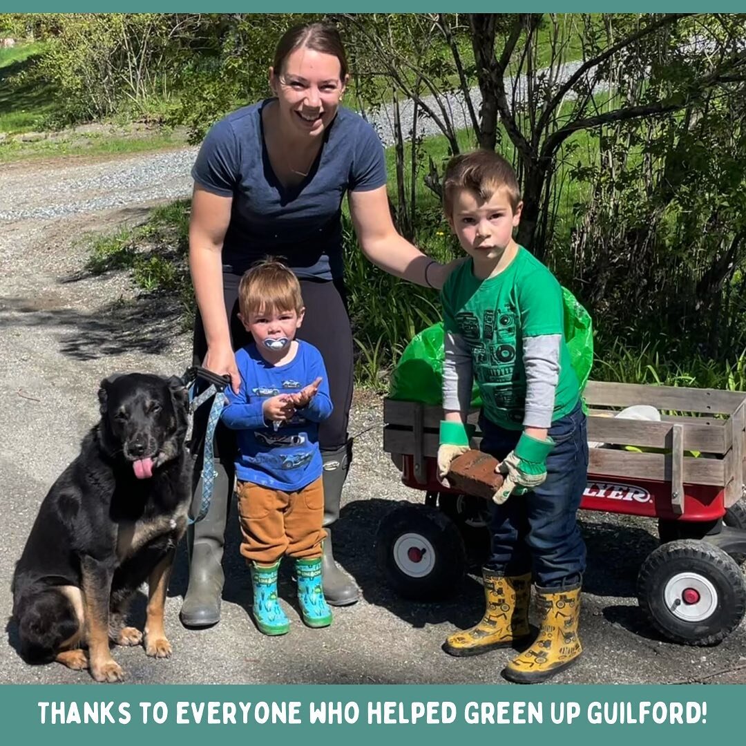 Thank you to everyone who participated in this years Green Up Day!!! Including this awesome crew on Bonnyvale Road.

A special shout-out to our amazing organizers Jaime Durham and Jethro Eaton who managed to avoid a photo but kept the whole day runni