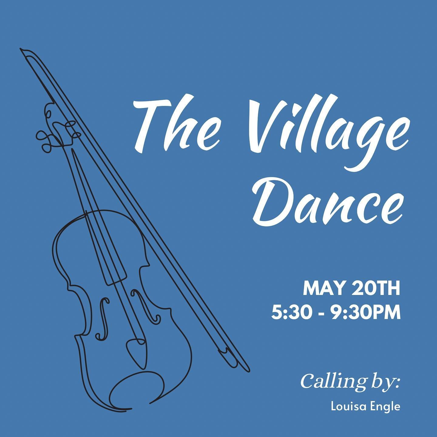 The next Village Dance will take place at the Broad Brook Community Center on Saturday, May 20!

Potluck at 5:30, dancing from 6:30-9:30. Live local music, open to anyone who wishes to dance, or to just come and listen.

The March and April Village D