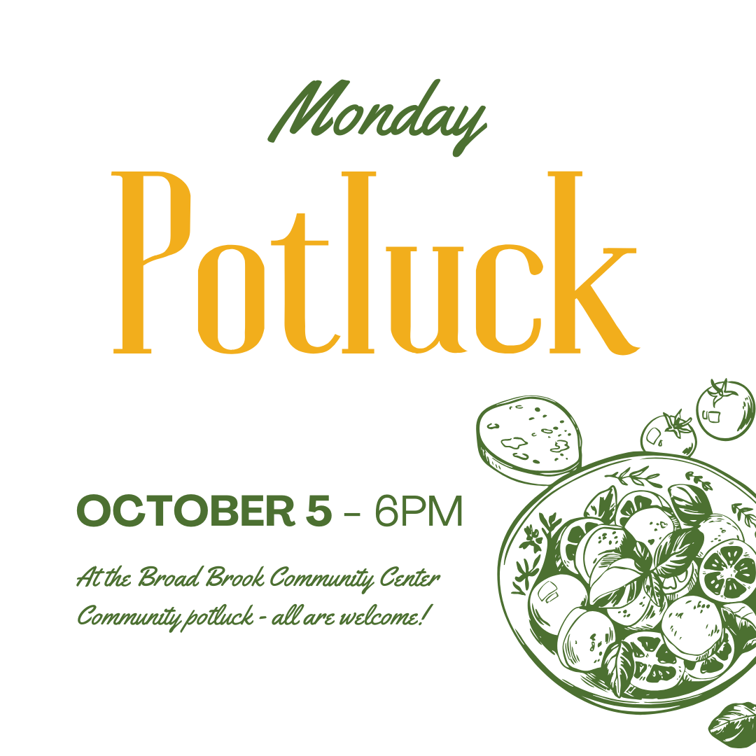 First Monday Community Potluck