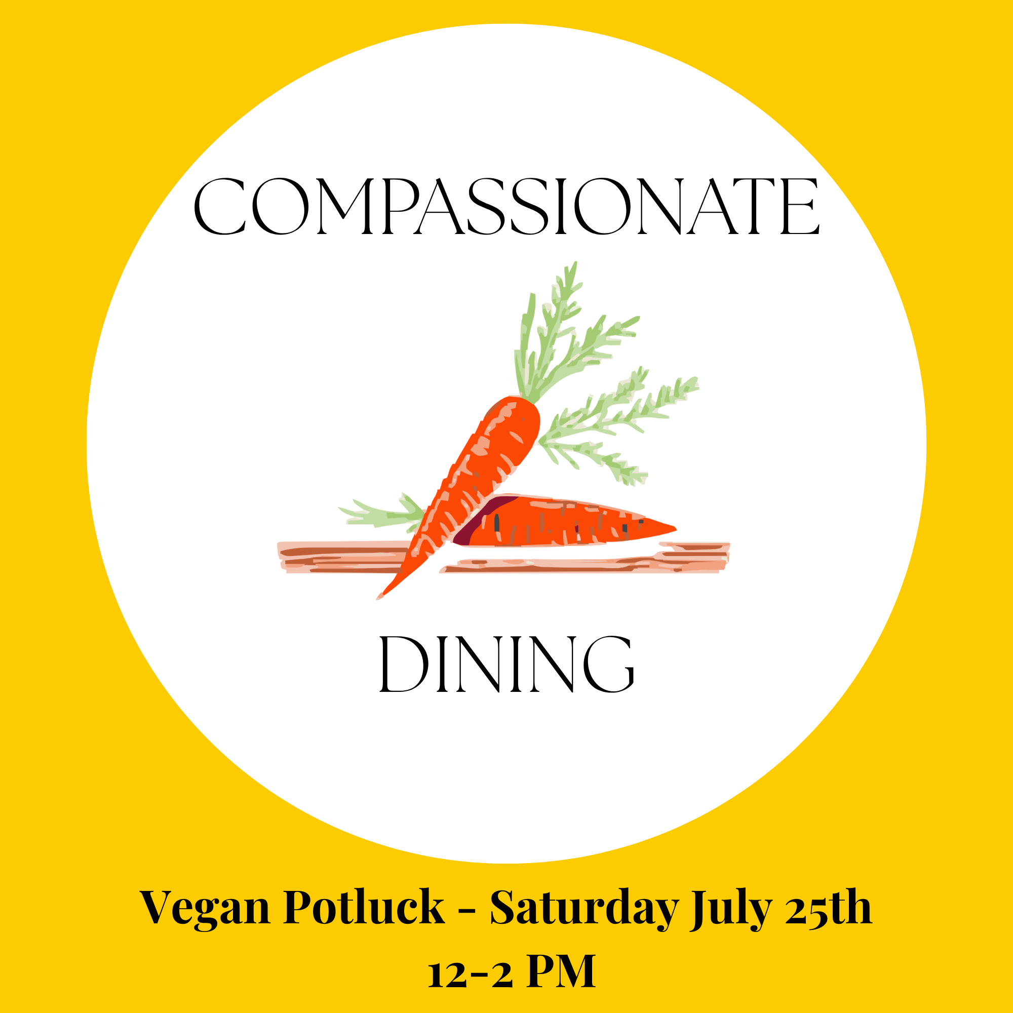 Compassionate Dining - Vegan Potluck