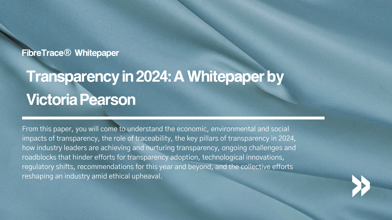 Transparency in 2024 | White Paper by Victoria Pearson