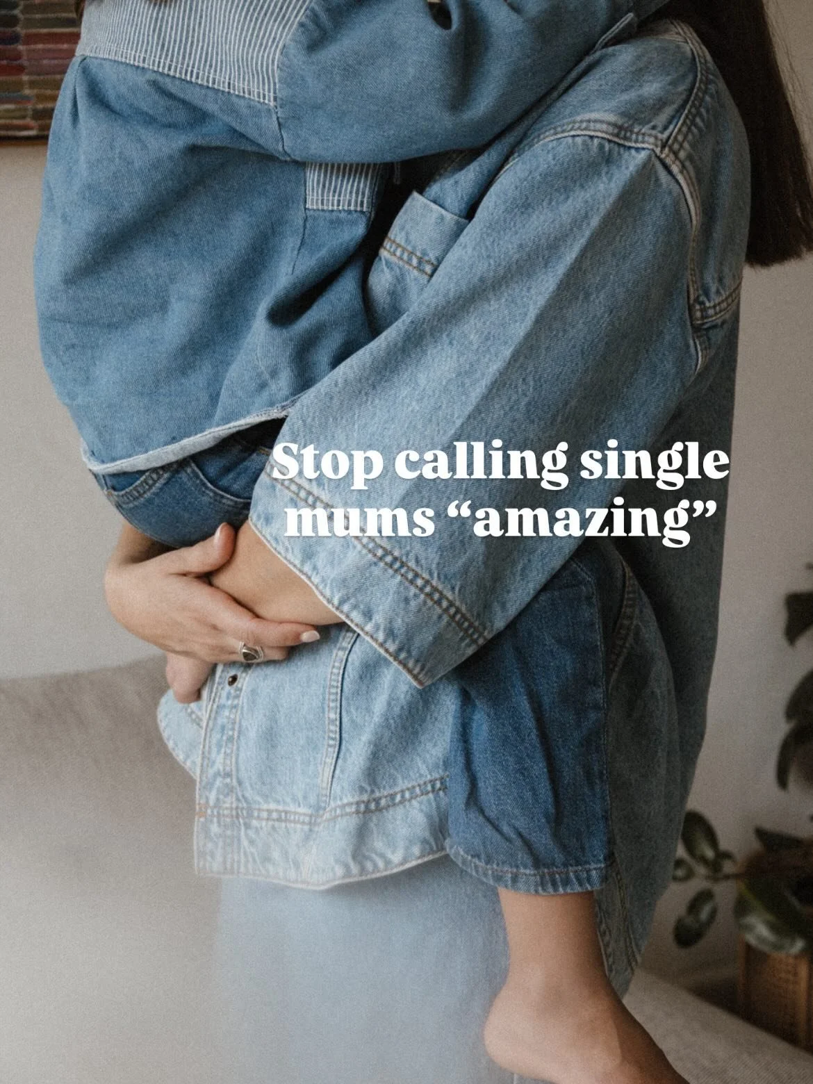 Single mums don&rsquo;t need to be put on pedestals.
We need policies, flexibility, childcare, community and actual help.

If your a single mum what&rsquo;s the most unhelpful thing people say to you? What would real support look like for you?
📸 @em
