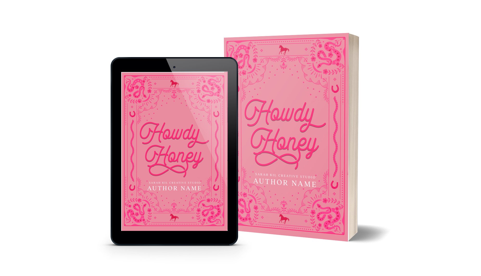 Howdy Honey Premade Cover