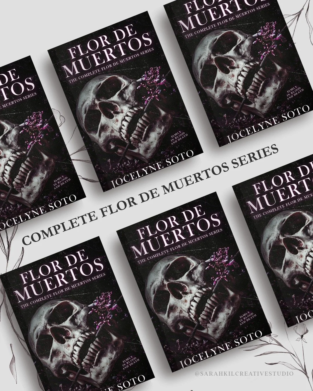 The Complete Flor De Muertos Series by Jocelyne Soto

&bull; Romance Readers &bull; Book Cover Designer &bull; Cartel Romance &bull; Romance Books &bull; Graphic Designer &bull;  Bookish Business &bull;  Creative &bull;  Romance Authors &bull;  Book 