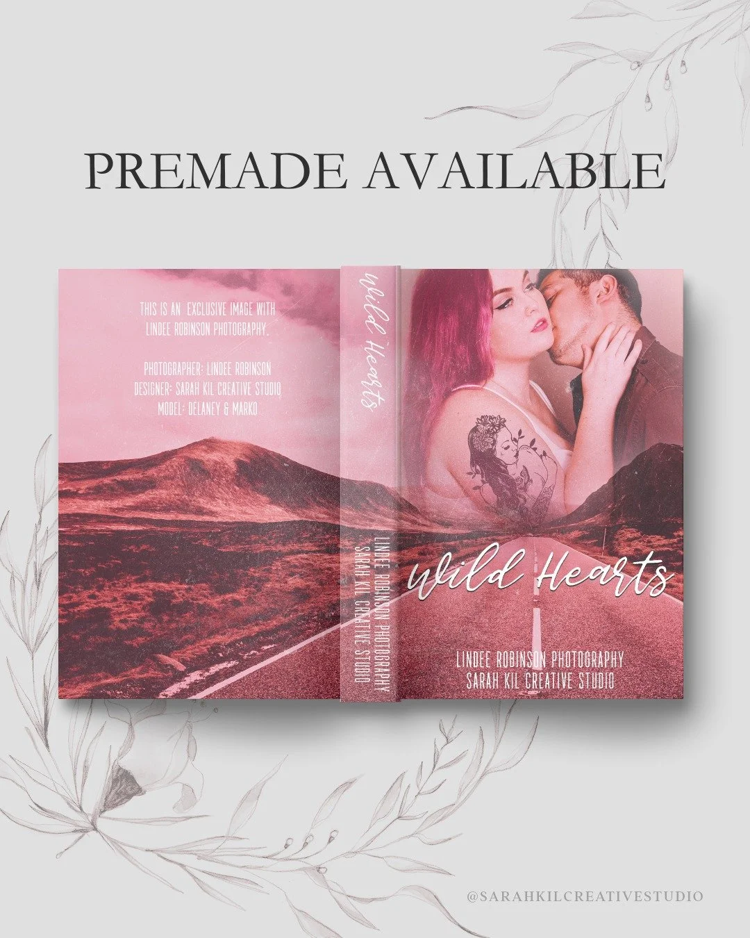 Exclusive Premade: Wild Hearts

Status: AVAILABLE
Photographer: Lindee Robinson Photography

DM or comment below to claim if interested 🤍

Premade comes with 1 full wrap, ebook files &amp; title PNG. Title, Author Name, and Tagline (if available) ca