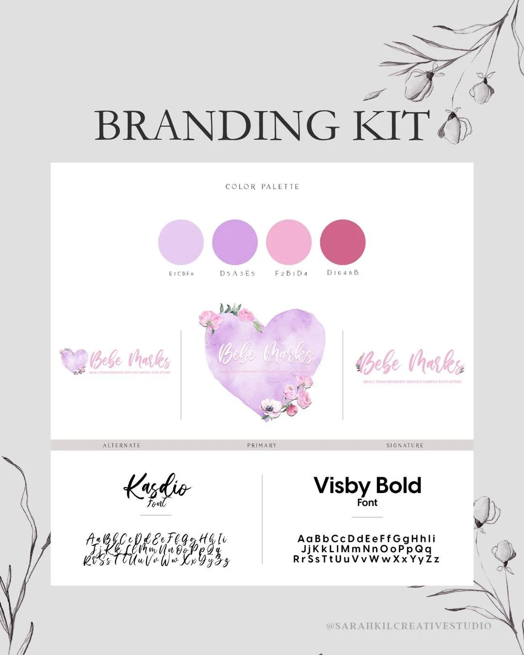 Hey Author Friends! Did you know I also create Branding Kits!

Check my website for services and my portfolio. Let&rsquo;s create something beautiful!

&bull; Romance Readers &bull; Premade Logo &bull; Logo Design &bull; Graphic Designer &bull;  Book
