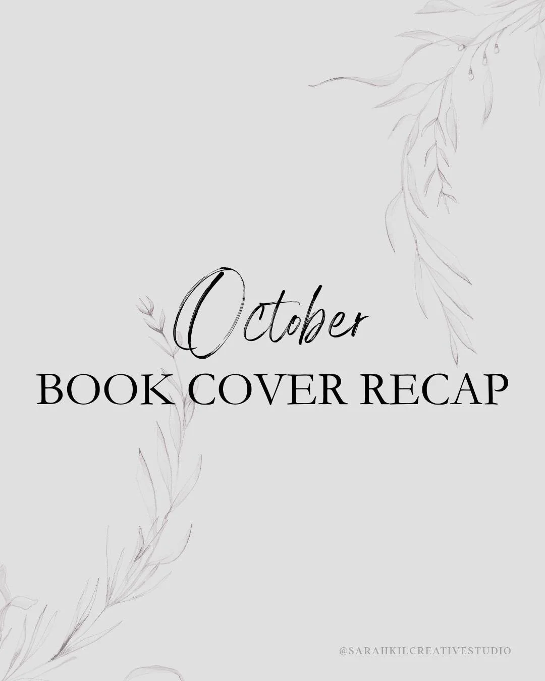 October Cover Recap 🎃

🏷 #sarahkilcreativestudio 
.
.
.
book covers, book cover designer,  romance readers, romance authors, indie authors, graphic designer, book cover, pretty book covers, graphic designer