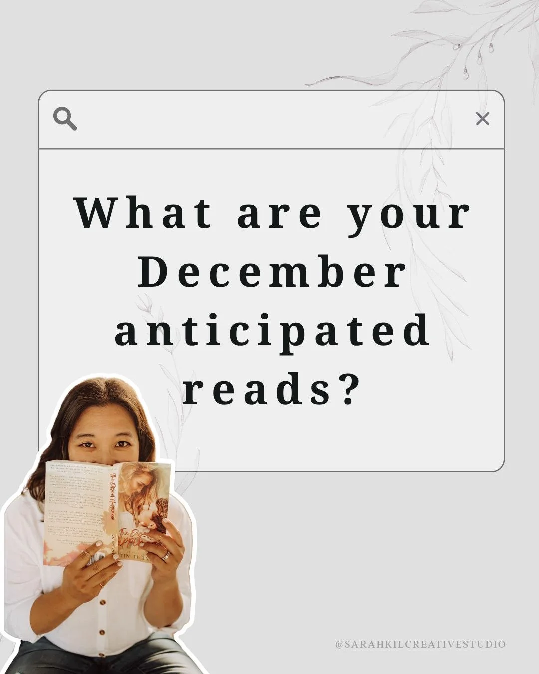 What are your December anticipated reads?

romance readers, romance books, December reads, bookstagram