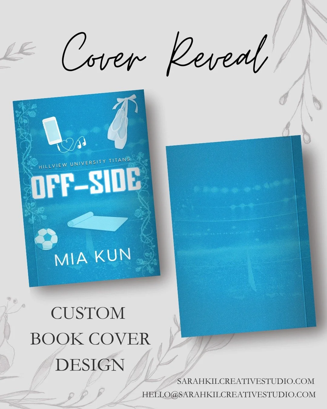 Happy COVER reveal @miakunauthor 

Alternative cover (paperback) and a male model cover (ebook) 

Blurb:
After 1.5year break from writing/publishing, I&rsquo;m super excited to share the blurb and cover for Off-Side! 💙I can&rsquo;t wait for you all 