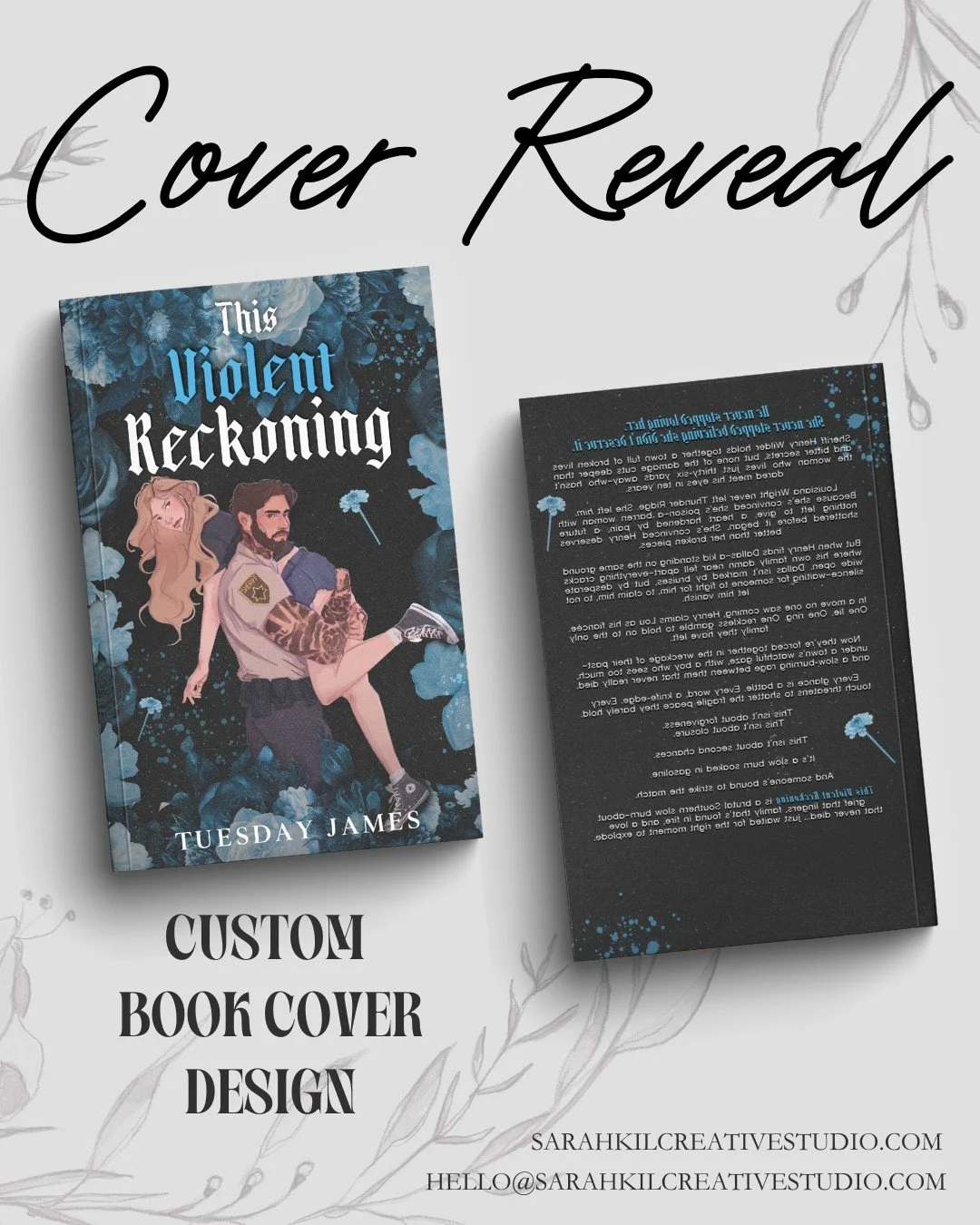 Happy Cover Reveal @tuesdayyjames 

TVR&rsquo;s NEW ILLUSTRATED COVER IS COMING SOON! 🖤
2.14.26
.
.
@_clxarts for the insane character art
@sarahkilcreativestudio for the cover

available on KU and my website! Links in bio 🔥