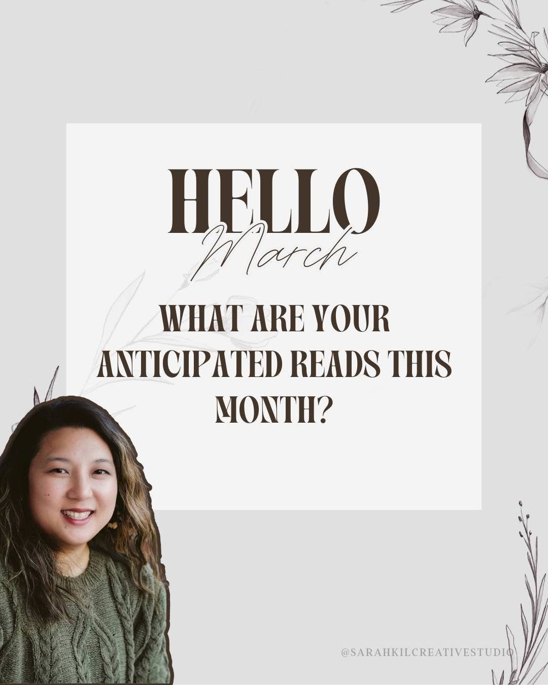 Happy March!

What are your anticipated reads this month?

romance readers | bookstagram | booksta | anticipated reads
