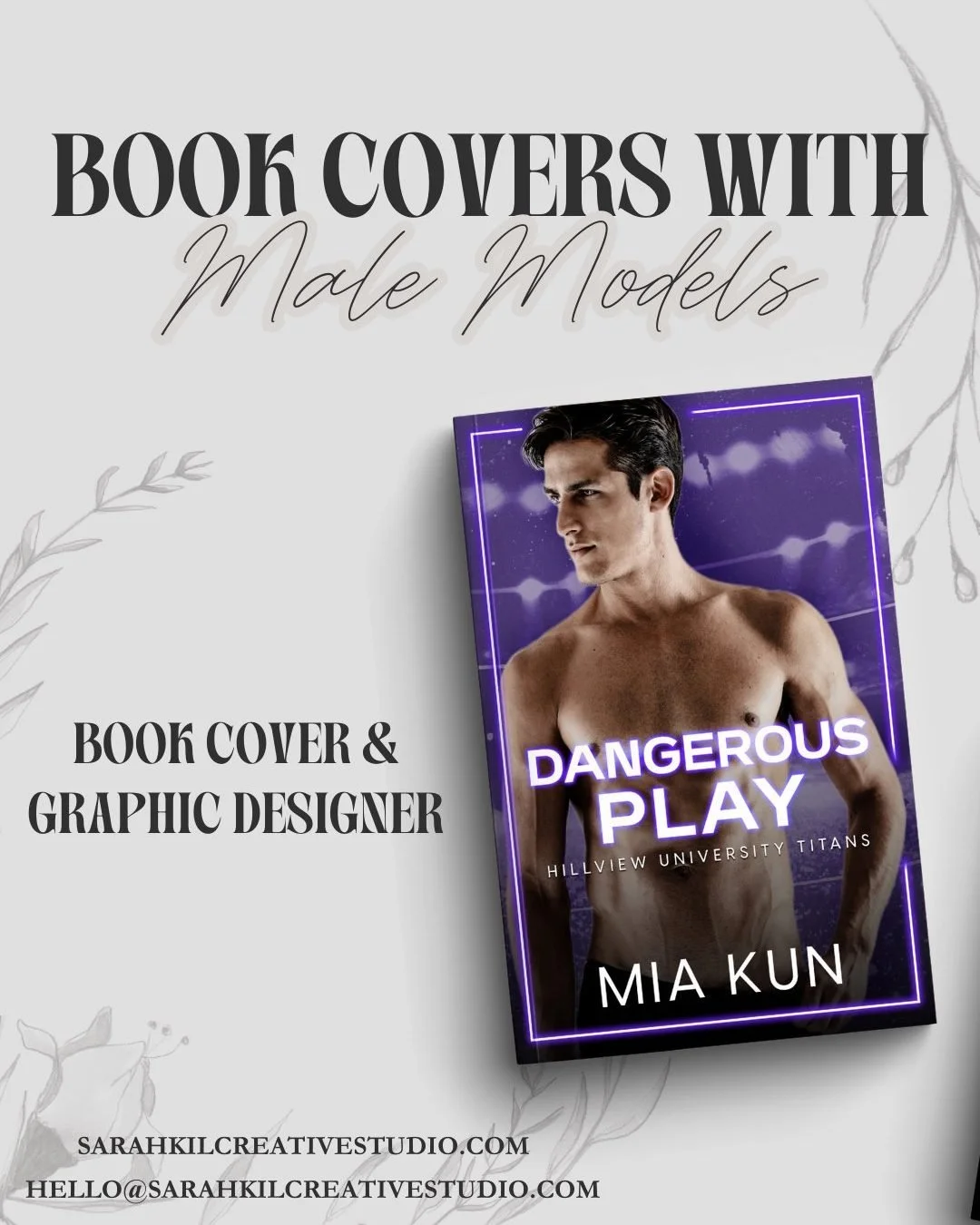 Book Covers Male Models!

I love Male Model Covers!

What is your favorite male model book cover? 

book cover designer | book covers | booksta | romance books | romance readers | pretty book covers | graphic designer | book cover designs | sarah kil