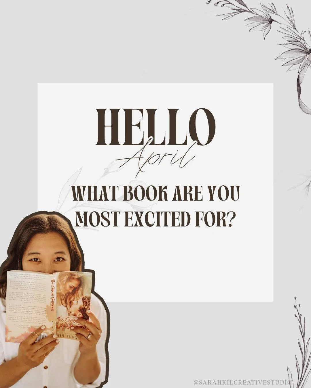Happy April 💐

What books are you most excited for this month??? 

romance readers | bookstagram | booksta | anticipated reads #booksta #tbrlist #anticipatedreads