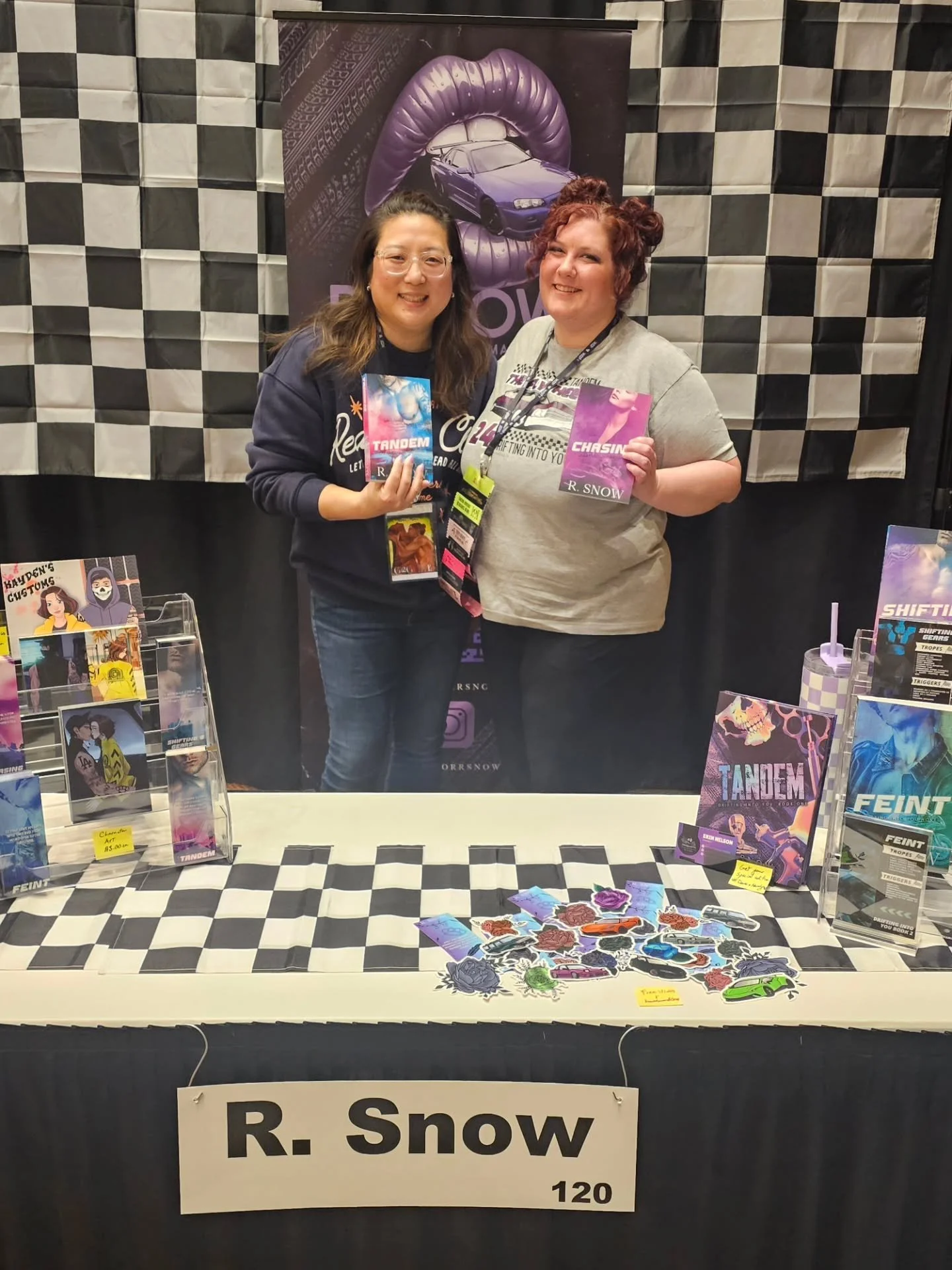☆Kink and Ink 2026☆

Pinch me!! Got to meet two of my author clients over the weekend (@authorrsnow and @tuesdayyjames) and they were the absolute sweetest!! It was so wonderful to meet them in person 😍

And!!! I got to meet @nikkitabell who did the