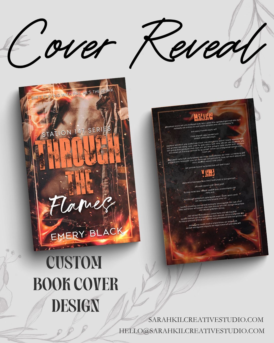 Happy Cover Reveal @author.emeryblack!

Something just got hotter around here. 🥵🚒🔥
Through the Flames coming out April 21st!

Preorder it now!
https://a.co/d/0bfrID6E

#coverreveal #authorsoftiktok #firefighterromance #enemiestolovers #comingsoon