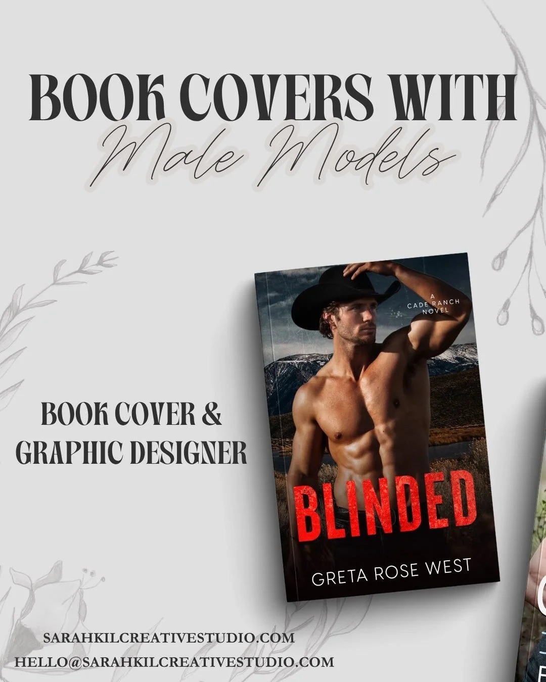 Book Covers with Male Models Part 2!

I love male model book covers how about you???

What is your favorite male model book cover?

book cover designer | book covers | booksta | romance books | romance readers | pretty book covers | graphic designer 
