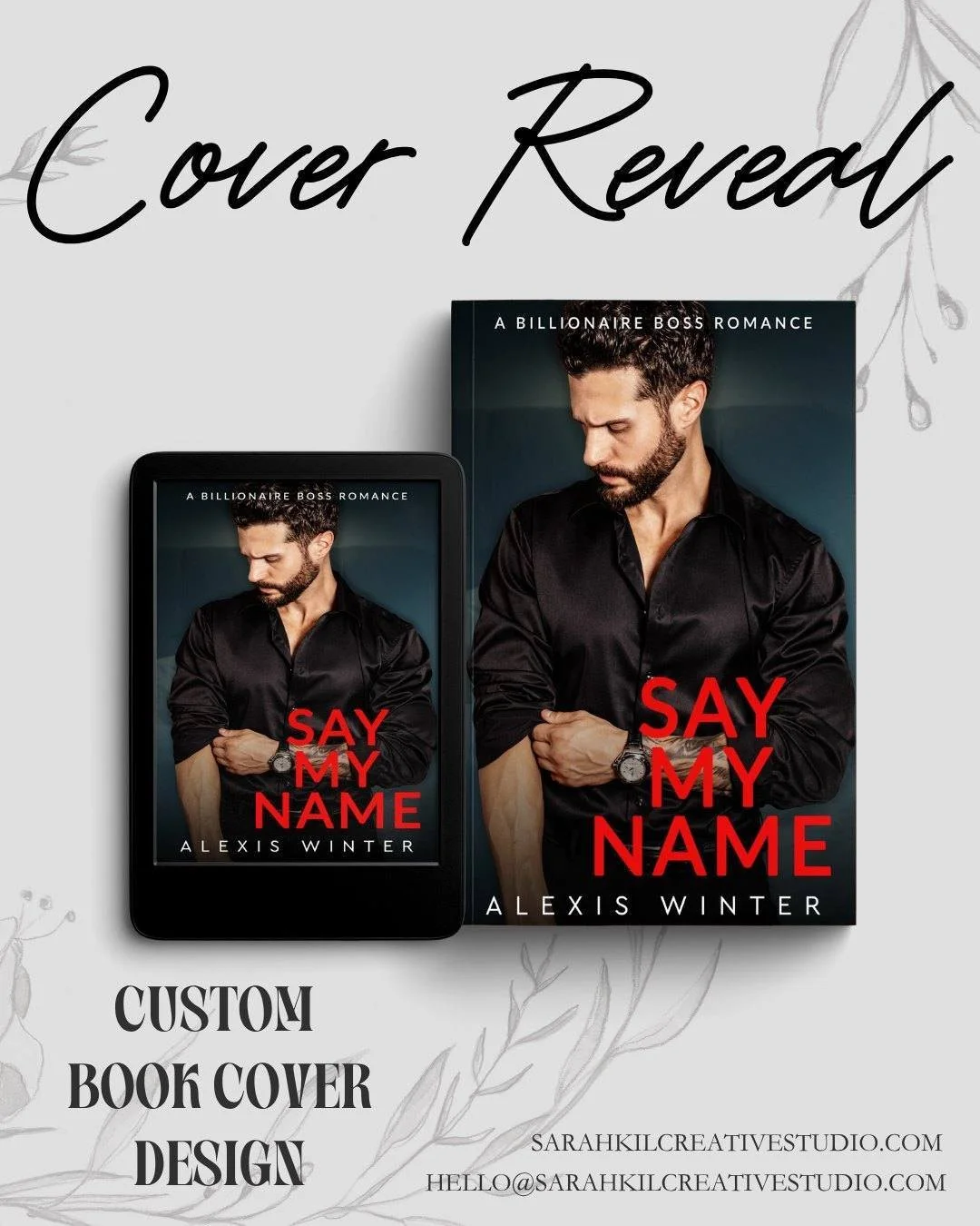 Happy Cover Reveal @alexiswinterauthor 

Say My Name, the upcoming book in The Chicago Billionaires series.

Photography: @lindeerobinson 
Cover:  @sarahkilcreativestudio 

Pre-order Now --> https://books2read.com/u/mB0O0p

I&rsquo;ve spent fiftee