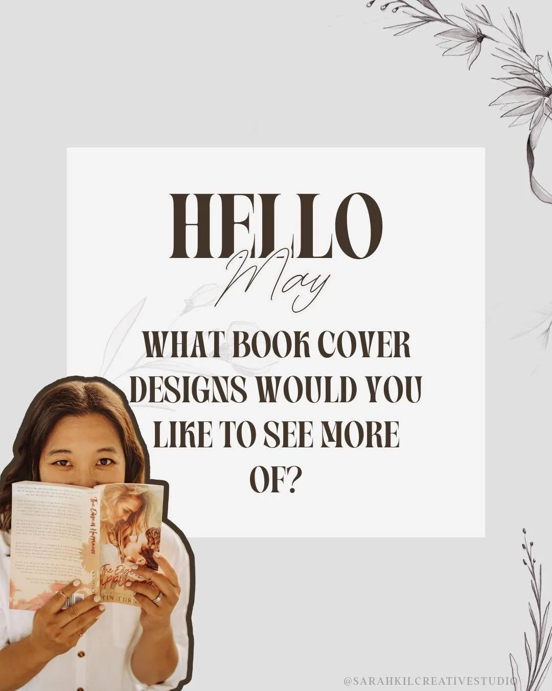 Happy May!

What types of book covers would you like to see more???

 #booksta #bookcoverdesigner #bookcovers #graphicartist