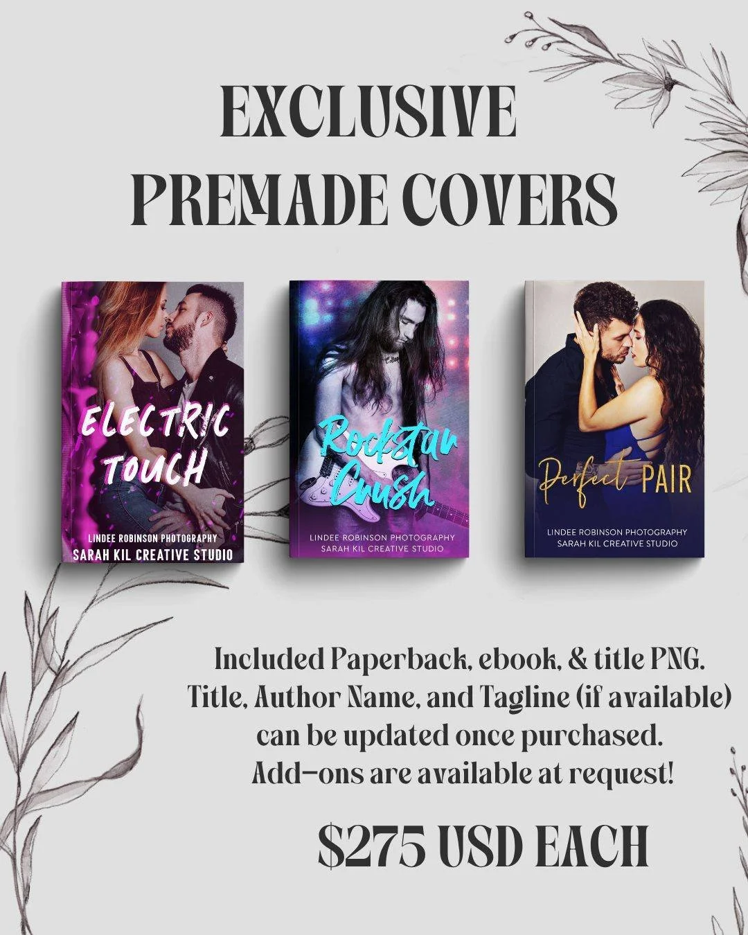 💜 💜 PURPLE VIBES Exclusive Book Cover Premades collab with Lindee Robinson Photography
Status: AVAILABLE
Photographer: Lindee Robinson @lindeerobinson 

DM or comment below with the Book title to claim if interested 🤍

Premade comes with 1 full wr