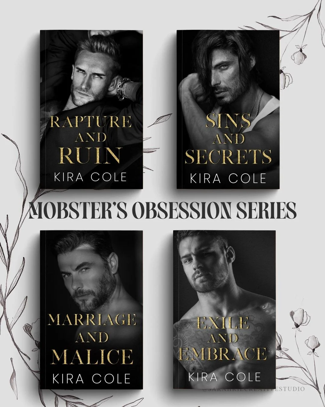 Mobster's Obsession Series by @kira.coleauthor