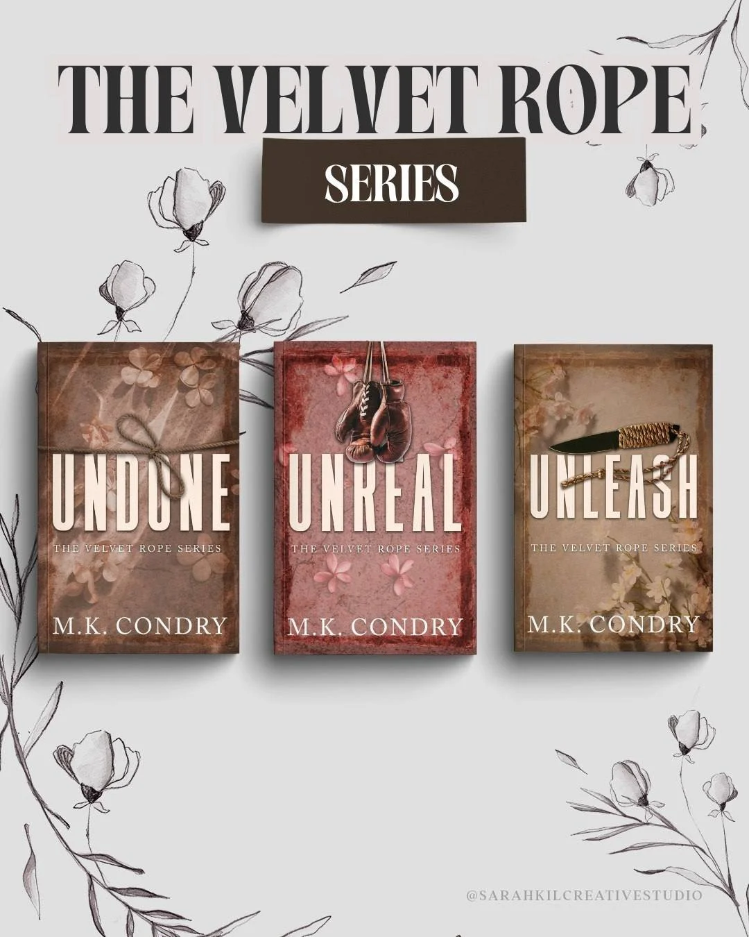 The Velvet Rope Series by @mkcondry