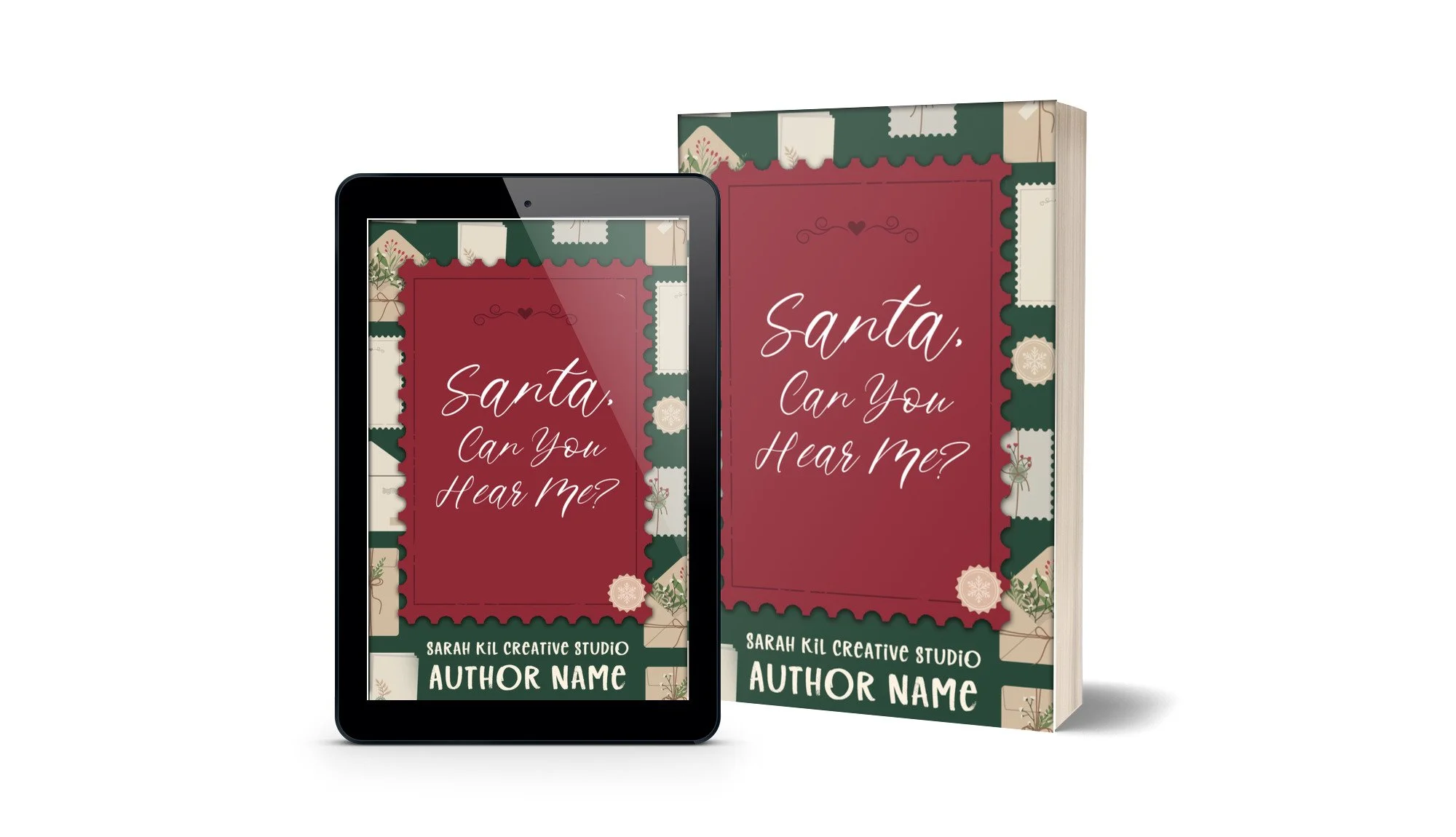 Santa Can You Hear Me? Premade Cover
