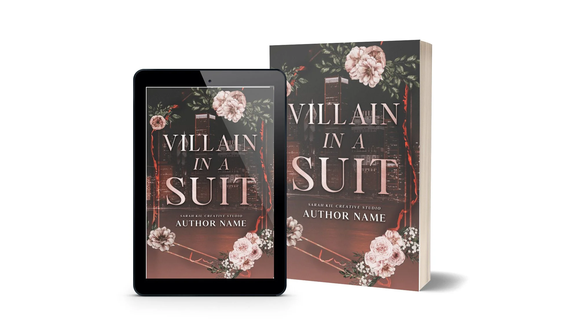 Villain in a Suit Premade Cover