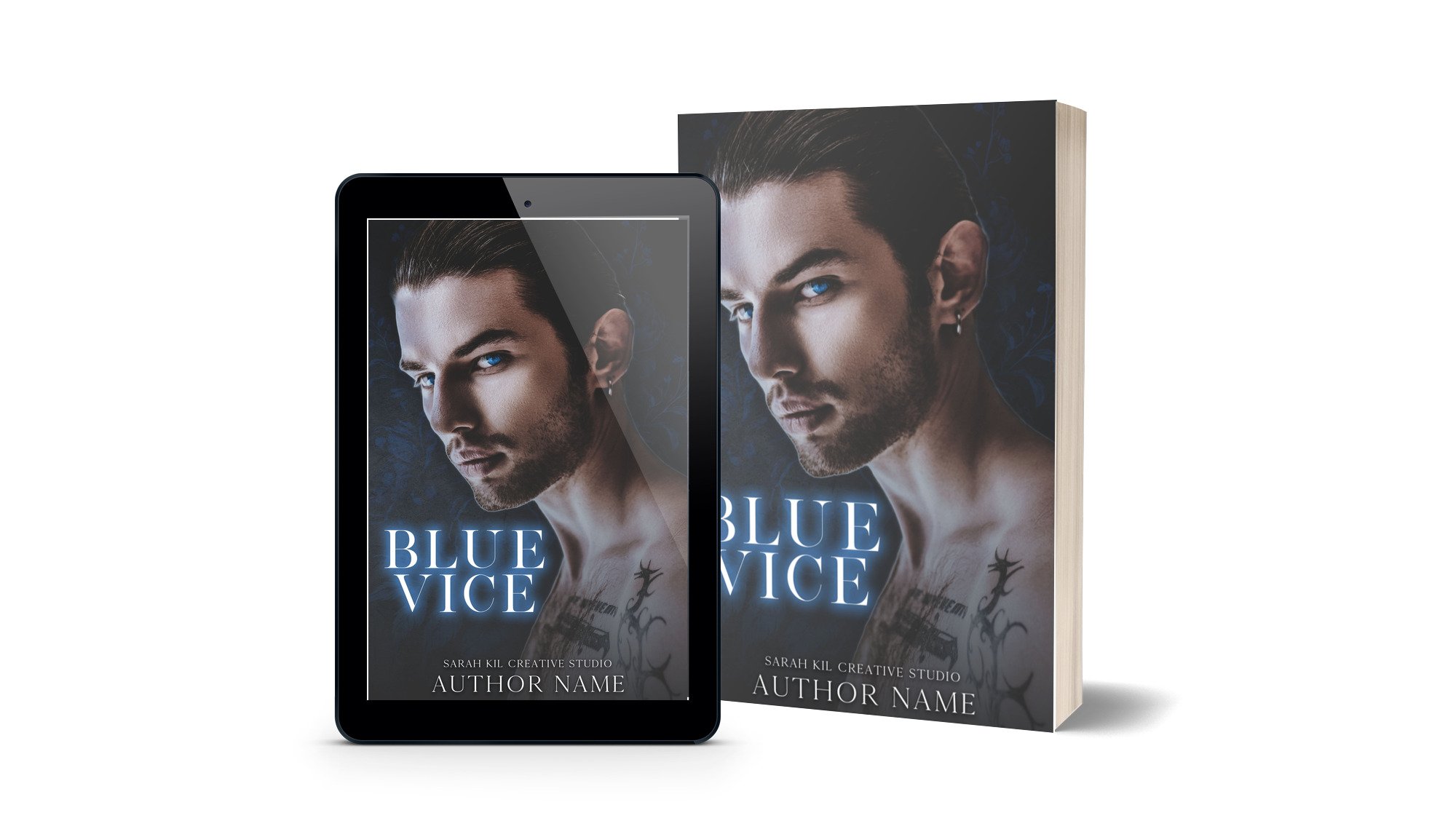 Blue Vice Premade Cover