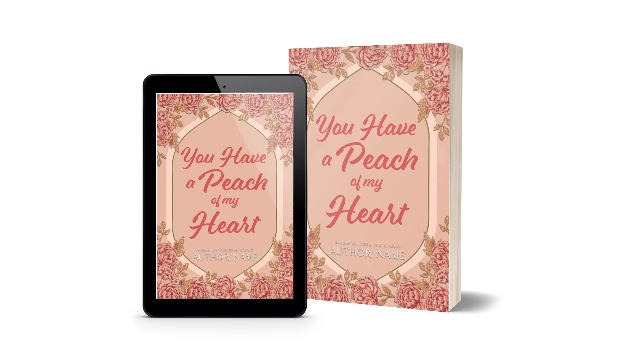 You Have a Peach of My Heart Premade Cover