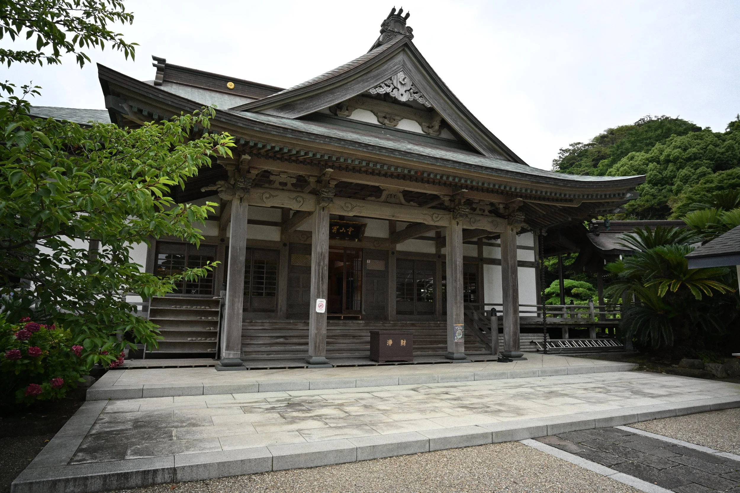 Buddhist temple of the Jodo Sect.