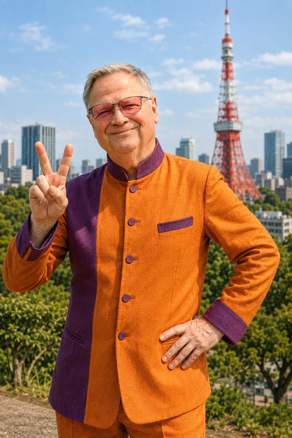 Mr Nehru Checking Out Tokyo