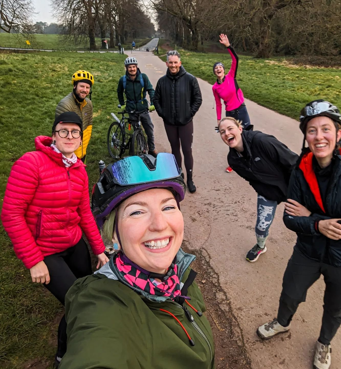 Tomorrow, Ride and Grind, 7.30am

Hard to wake up for but you never regret it. 😍
Come have a cuppa with some good people and the sun before you go about your day!

We meet at the top of the Red Deer Park 🦌 exact location in our bio.

See you there?