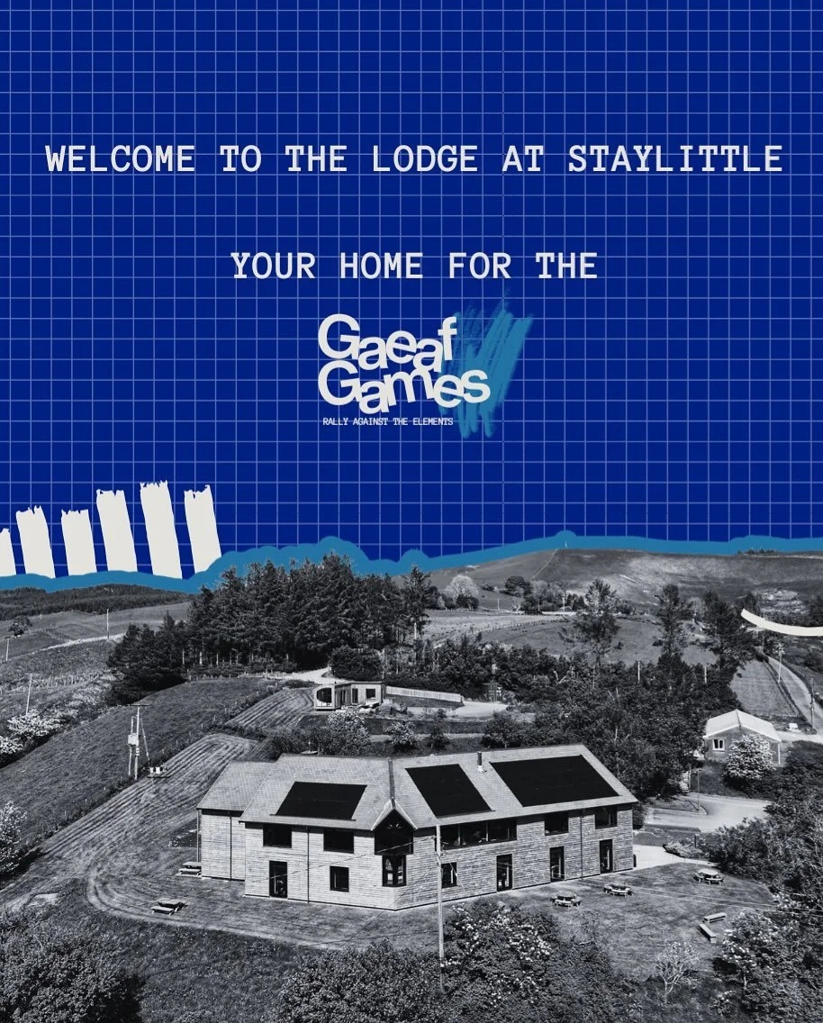 Welcome to your basecamp for the Gaeaf Games 🏔️🚲

The Lodge at Staylittle has everything we need, all under one roof:
🔥 Cosy communal spaces to hang out
🍽 Room for everyone to dine together 
🛏️ Comfortable dorm-style rooms
🔧 Bike workshop + dry