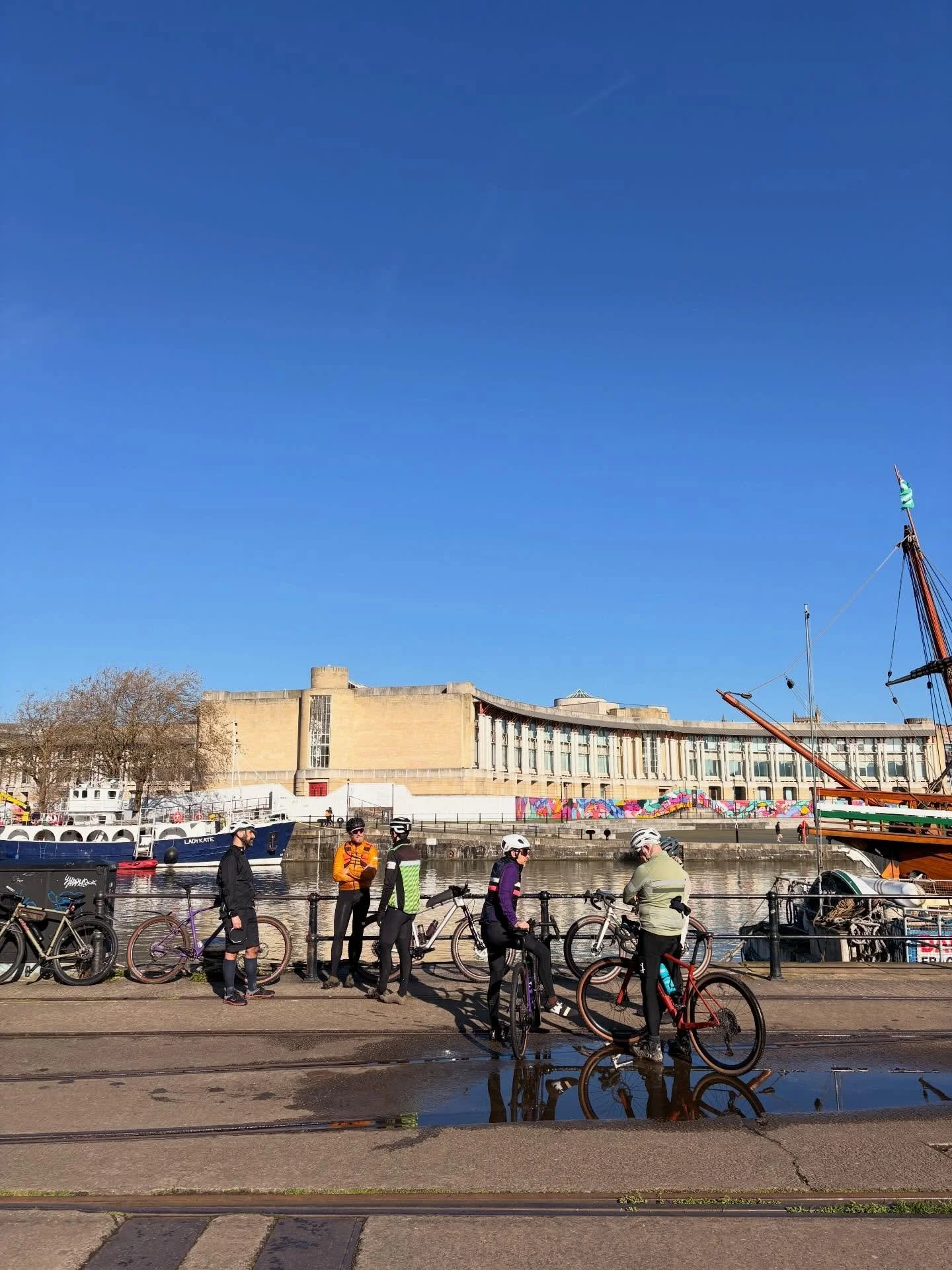 The weather really turned out for our Somersetting In Ride. 

We had folks on the long and short options, and a few of us made our own mega mix of the bunch!

More rides coming up. Don&rsquo;t forget our ride with Laka on 11 April is free but tickete