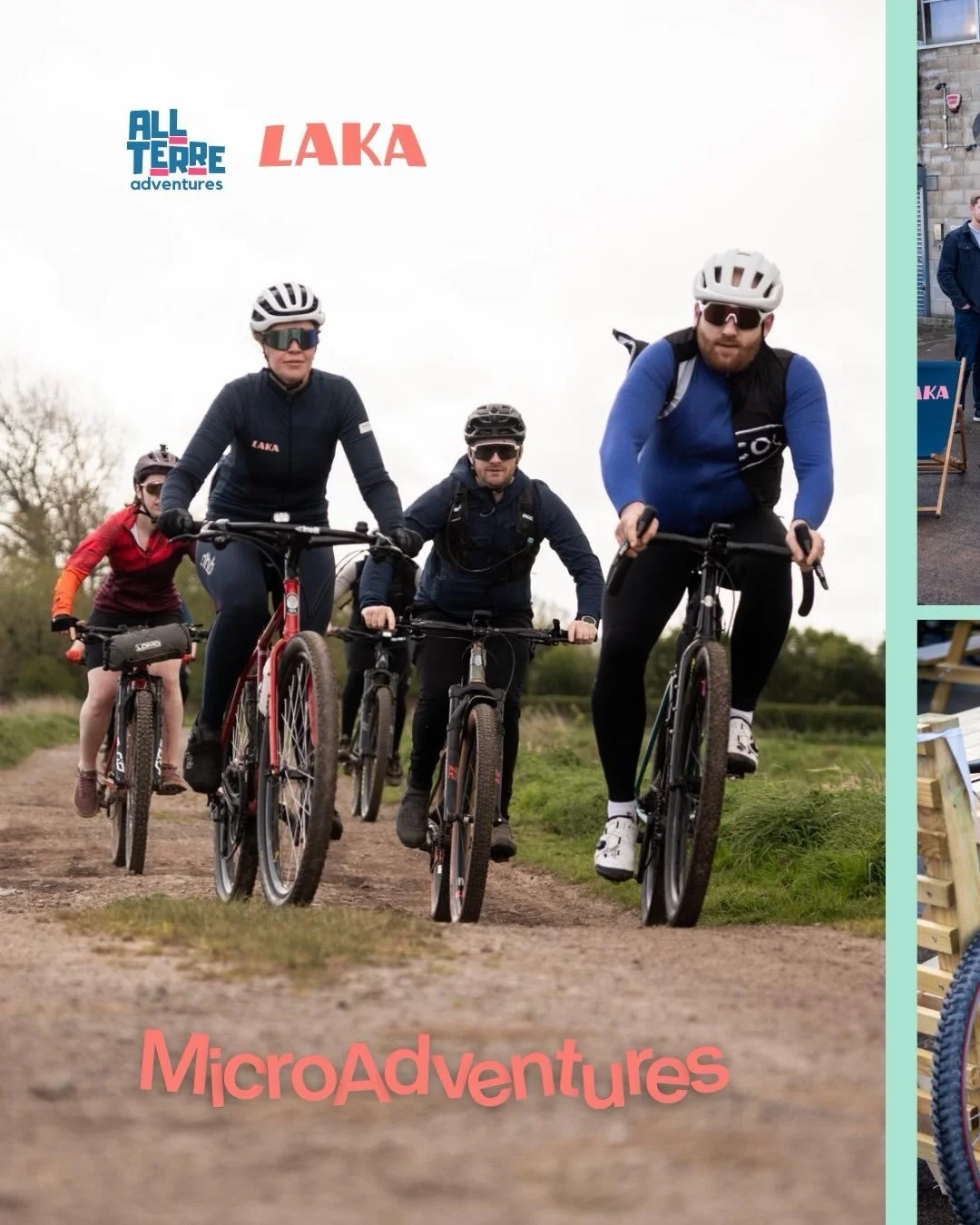 Our first MicroAdventure with @lakahq was a hoot! Coffee, cake, gravel&hellip; and a bit of everything the British weather could throw at us 🌤️💨🌧️

We kicked things off at @boona_boona_coffee_roasters before heading out on not one, but two fun gra