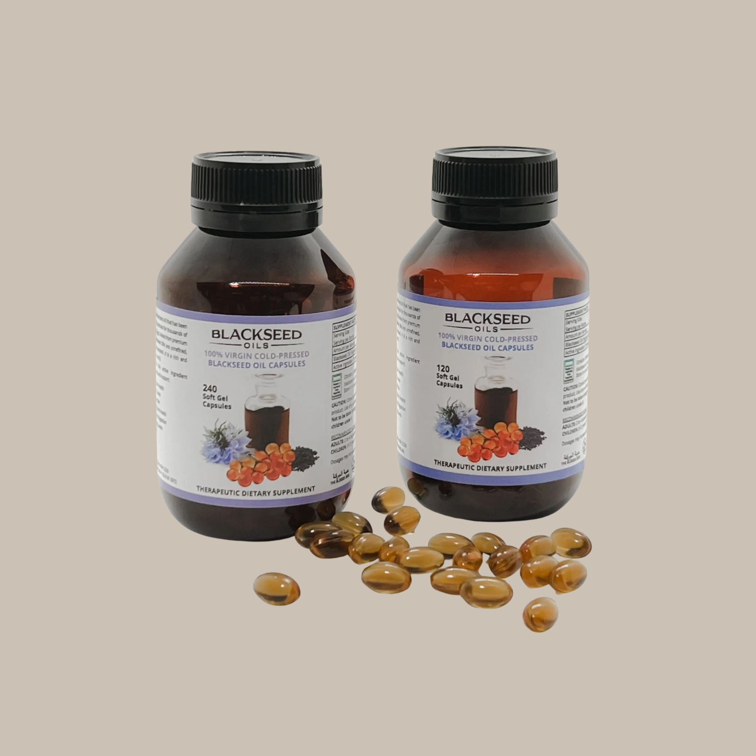 Black Seed Oil Capsules – Soft Gel