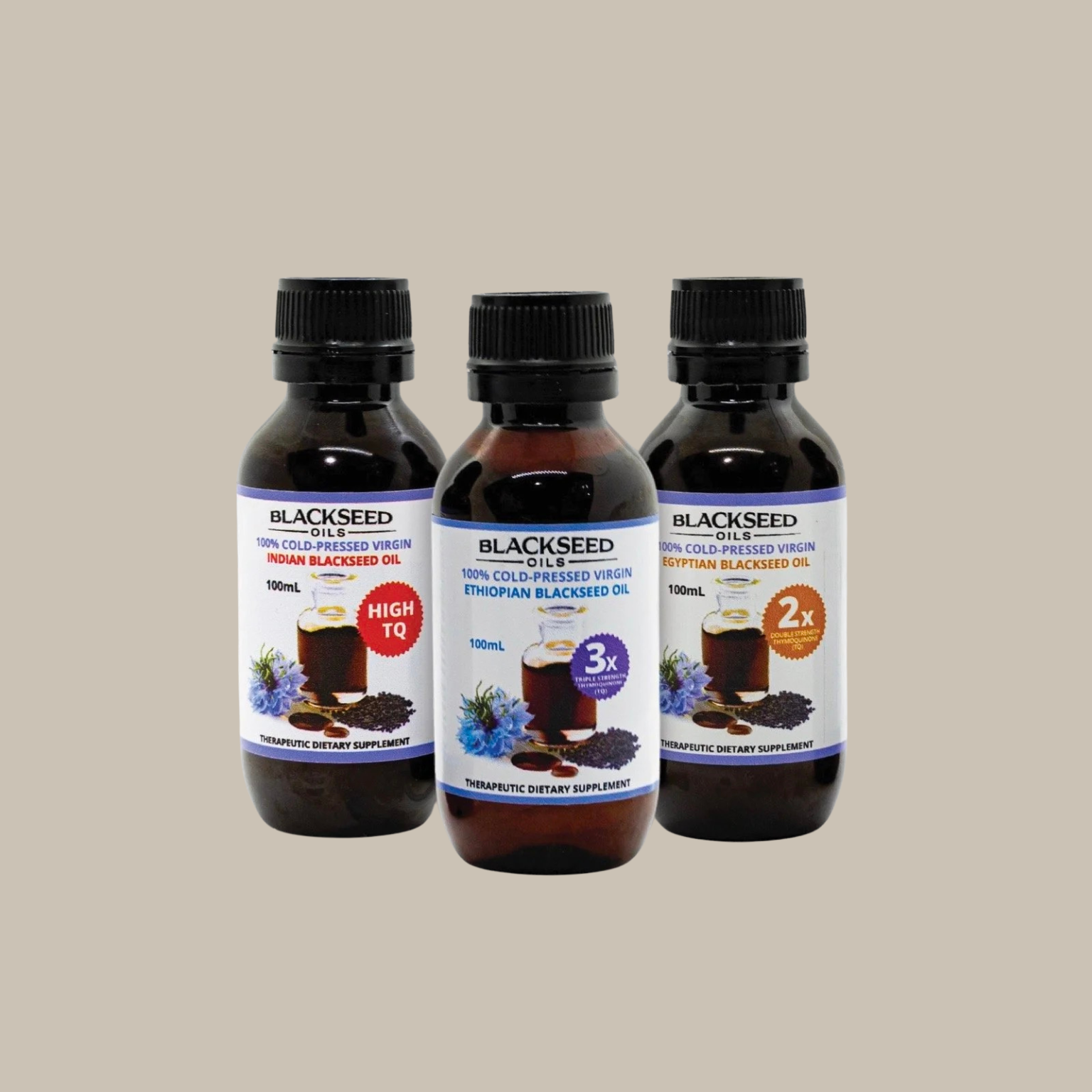 Gift Bundle - 3x Black Seed Oils