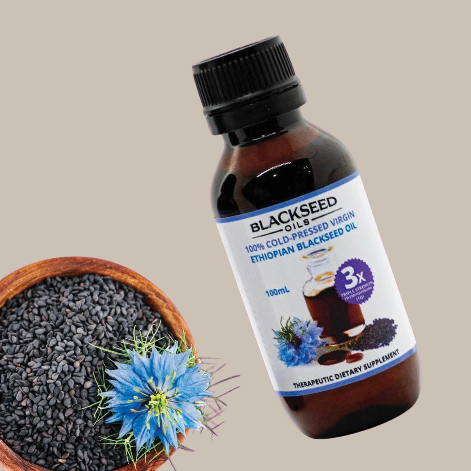 Ethiopian black seed oil - Triple Strength