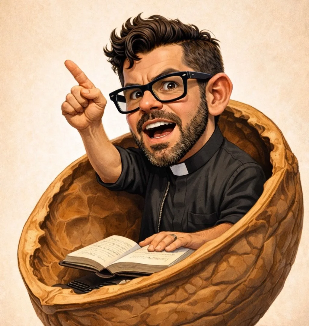 My life in a nutshell 🥜

Priest. Musician. Preacher. Writer. Gym rat. Podcast host. Traveller. Builder. Dreamer.

A lot of different lanes&hellip; but one heart.

Everything I do is really just one thing:
trying to love Jesus, and help others discov