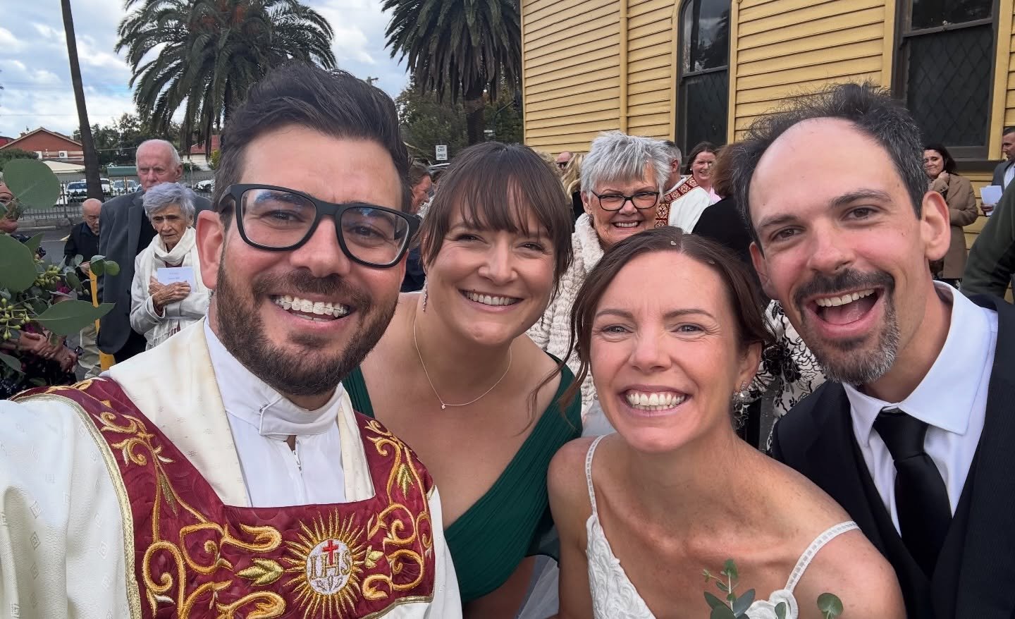 When one of your best friends gets married!!!! 😢 😃