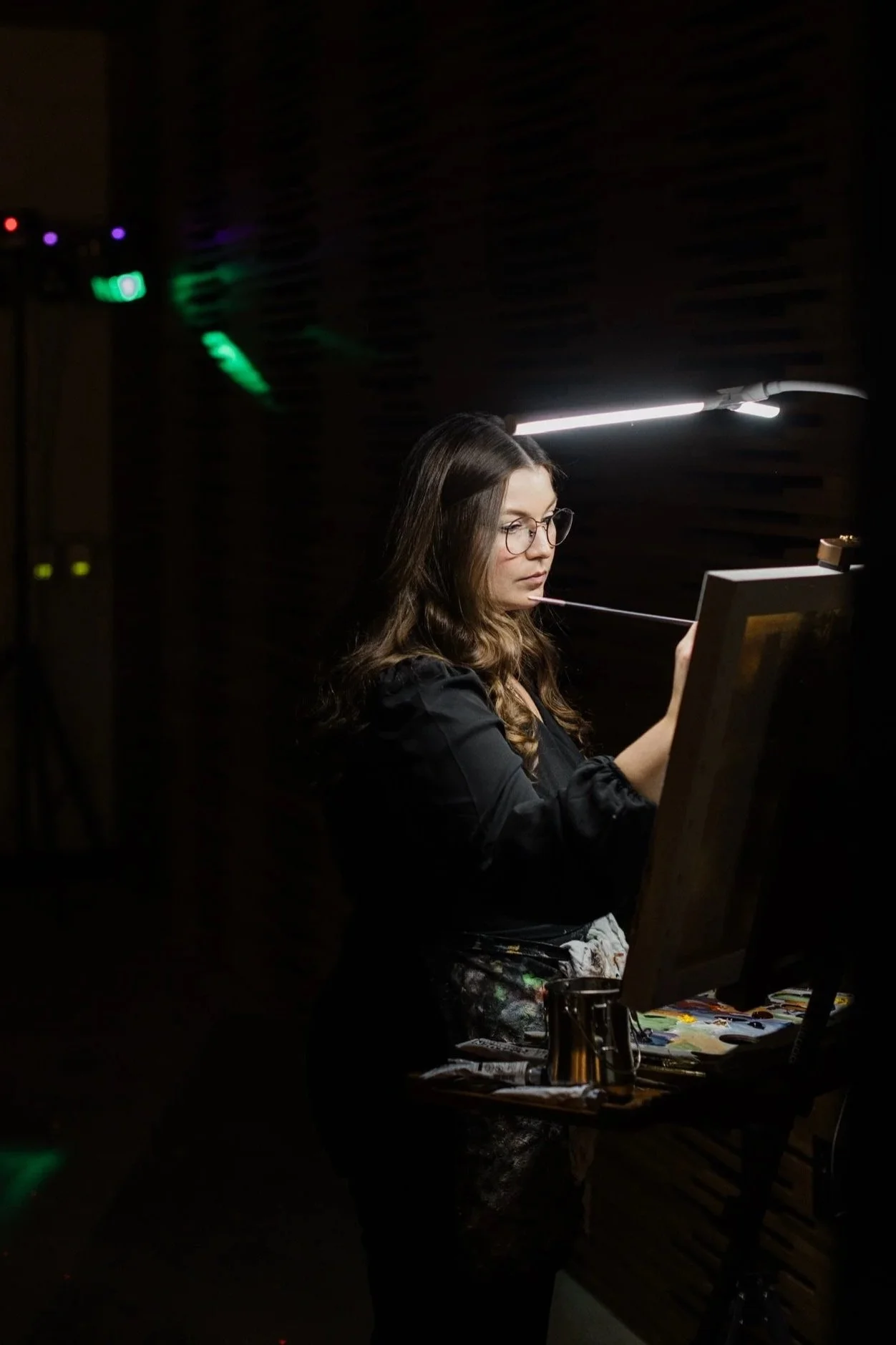 live wedding painting