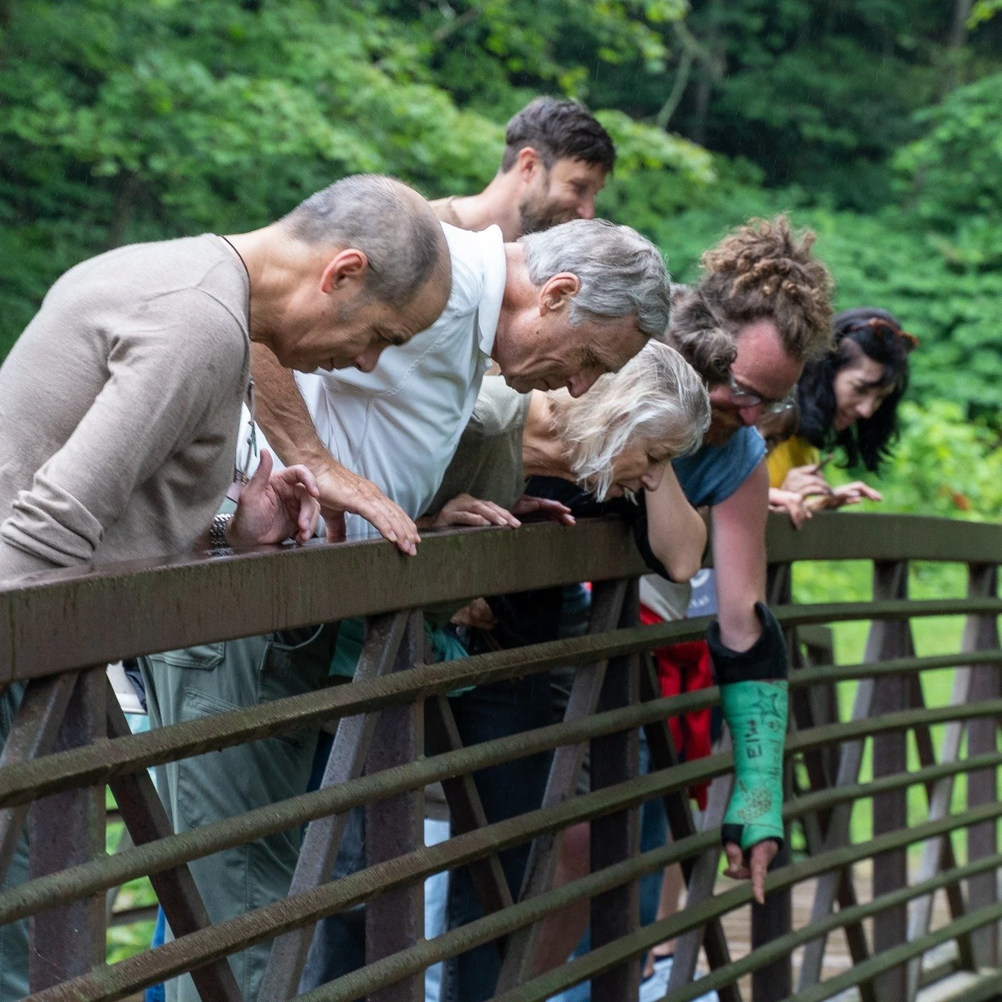 On July 27th, we hosted Part 1 of the RiverWalk community scouting series. Community members of all ages gathered at Beaver Playground where free food, sketchbooks, art supplies, RiverWalk bookmarks, local history readers, and an oral history table w