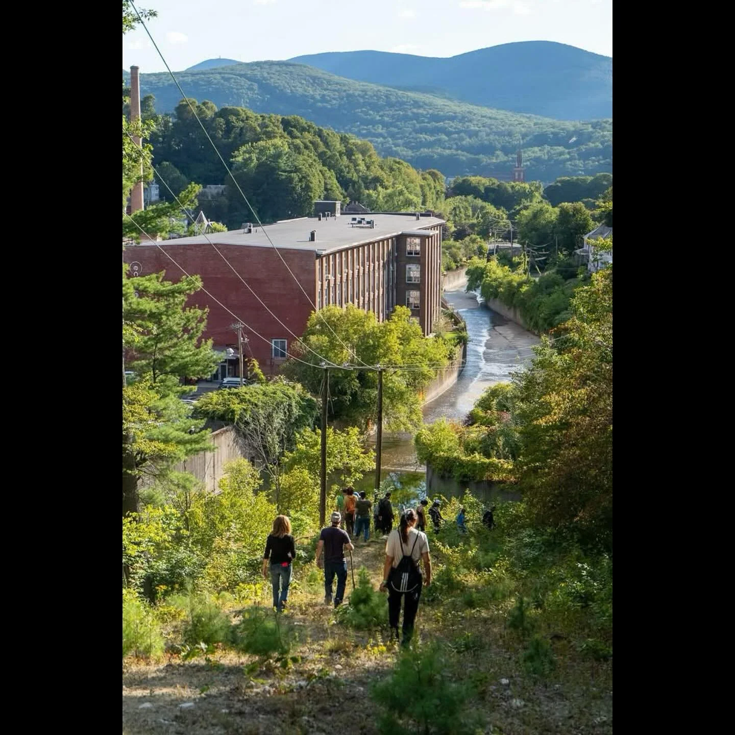 We were thrilled to welcome 40 community members of all ages to our most recent RiverWalk on August 31st. The group split into two routes: one along the sidewalk and the other through the wooded path behind the Beaver Mill, both offering unique persp
