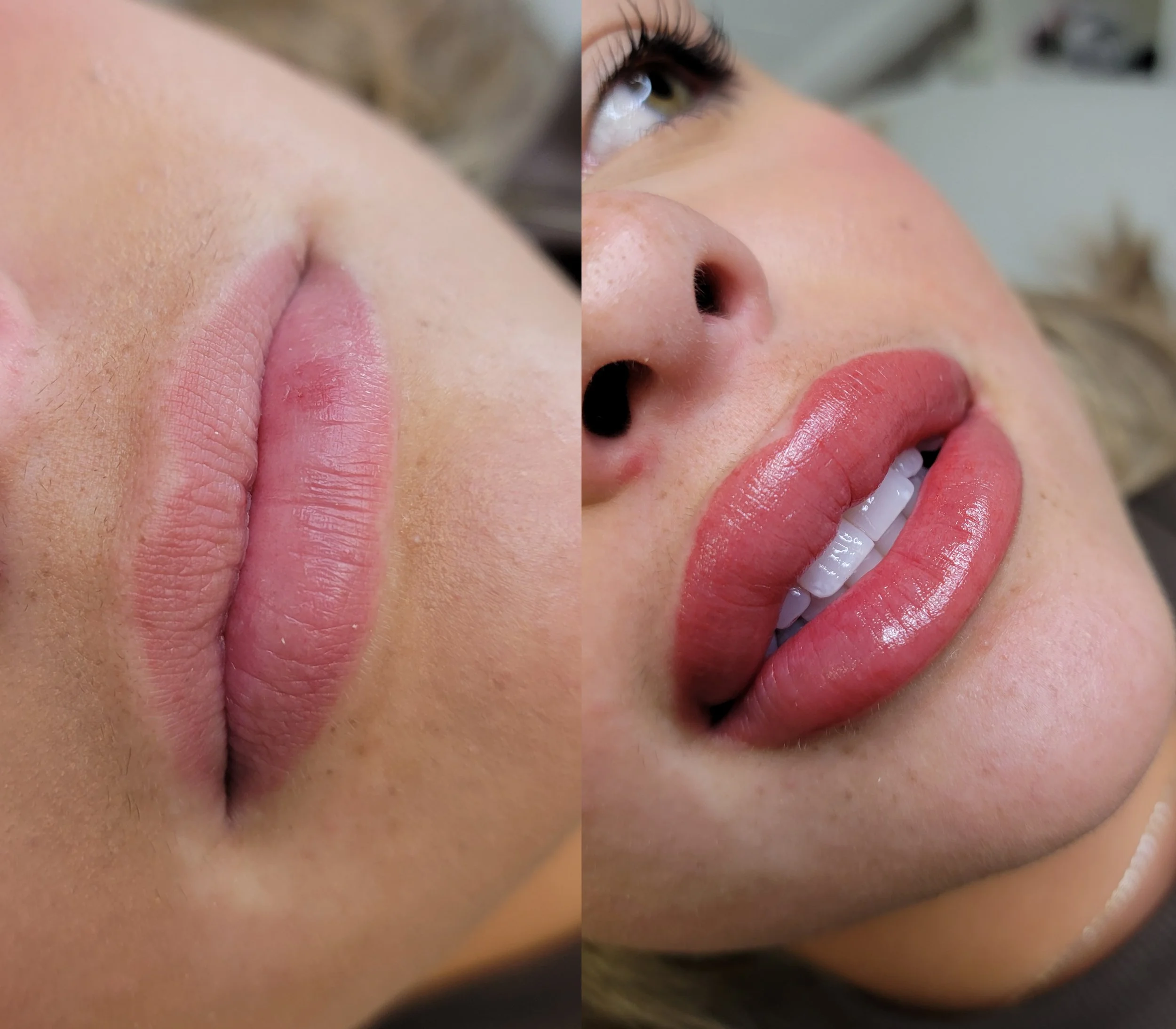 lip blush young person