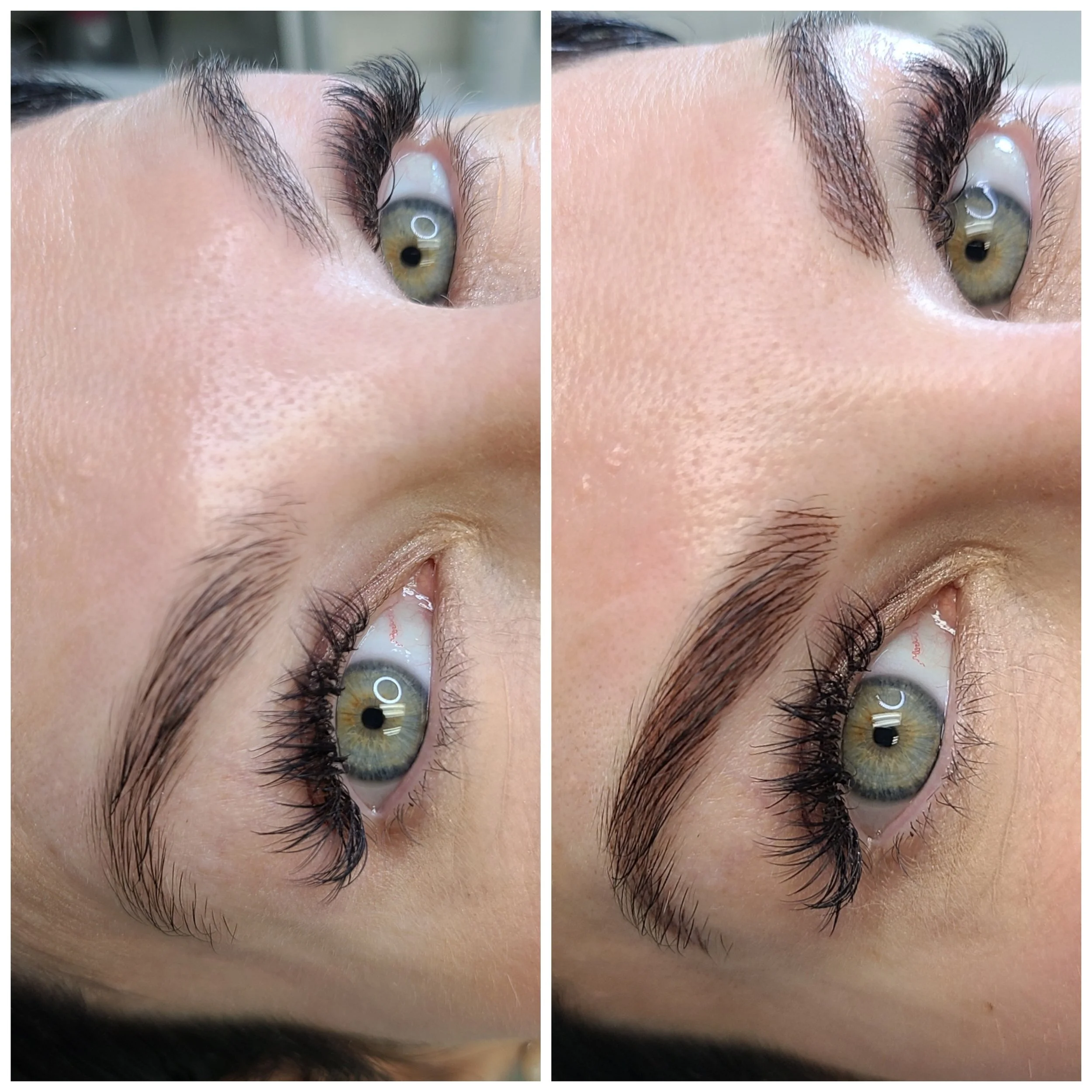 soft black hairstrokes