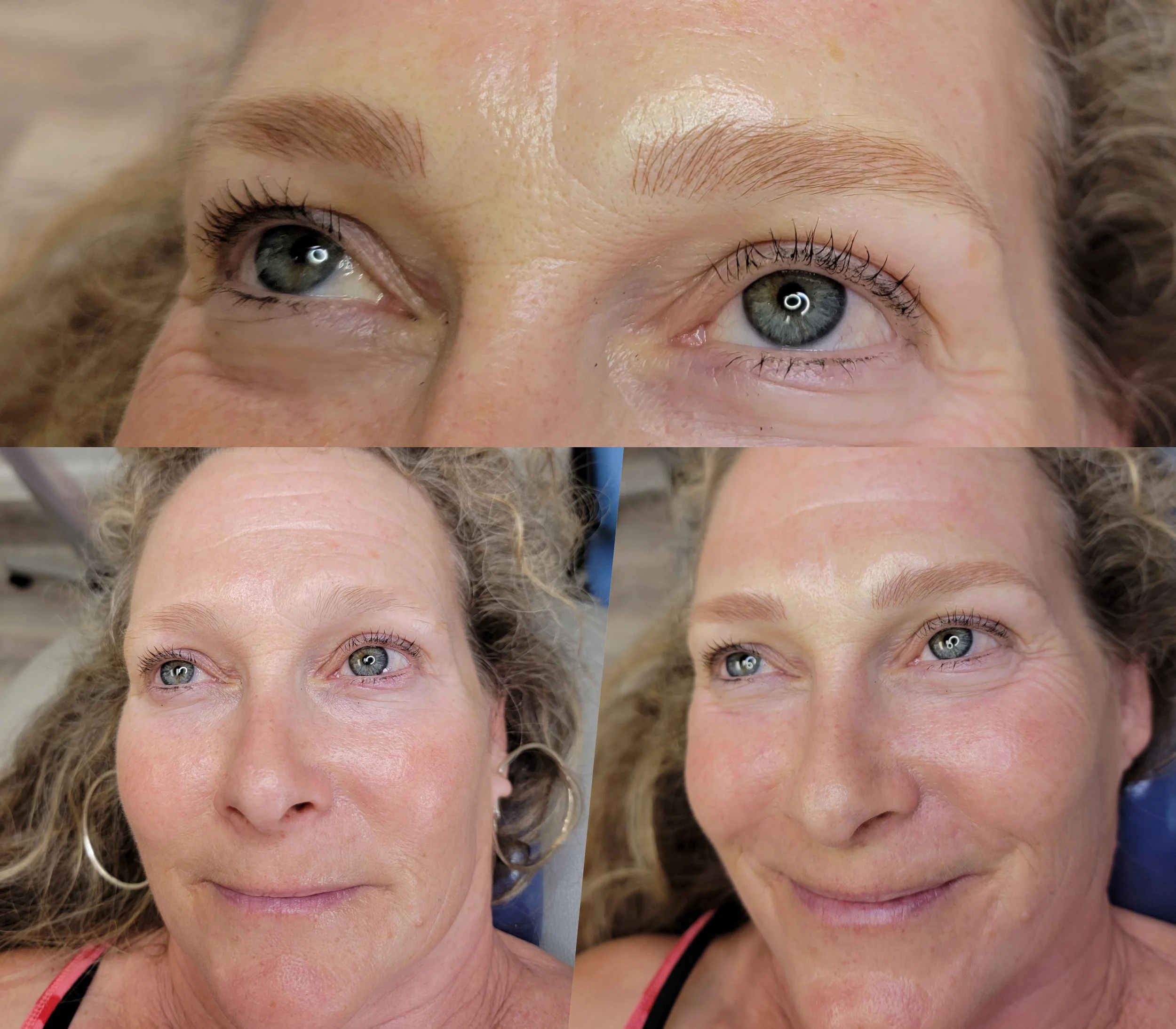 individual hairstrokes