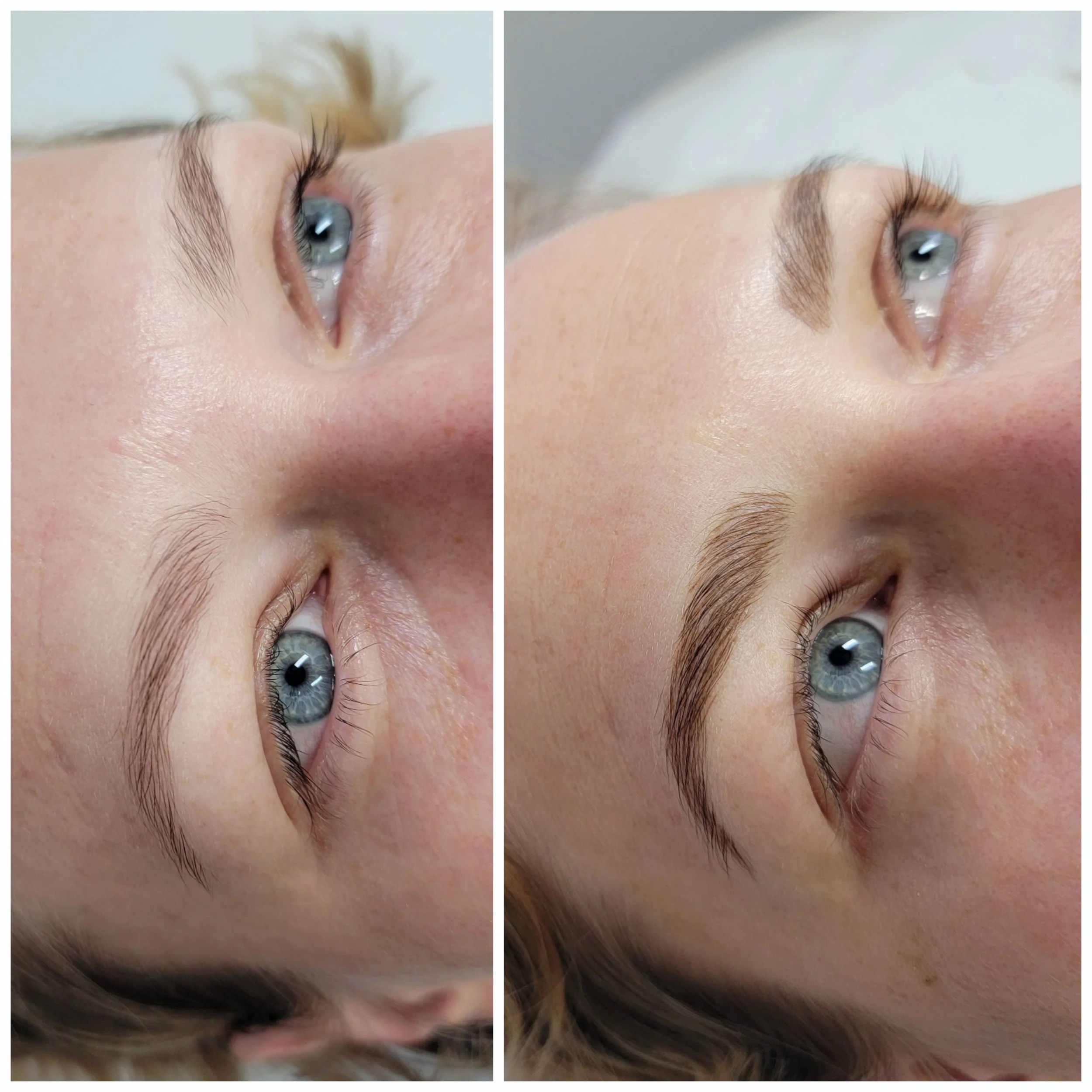 eyebrows for blue eyes hairstrokes