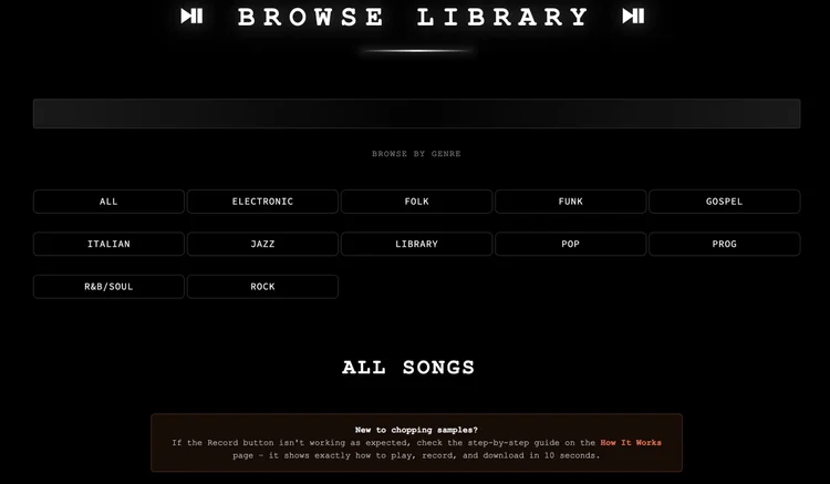 Chop Samples in 10 Seconds: Free In-Browser Tool by NxtNow Music ...