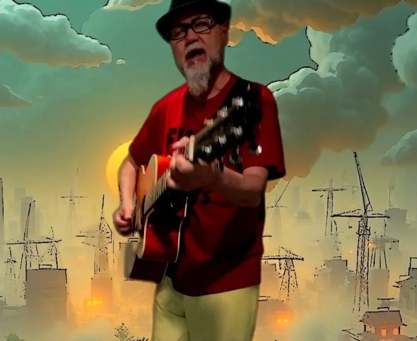 Ron Brunk Shares His Music Video for “Windowsill Cat”